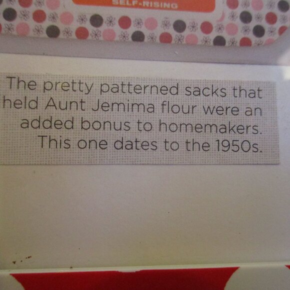 FINAL SALE! Aunt Jemima Self-Rising Flour. Framed paper copy of advertising. - Picture 5 of 6